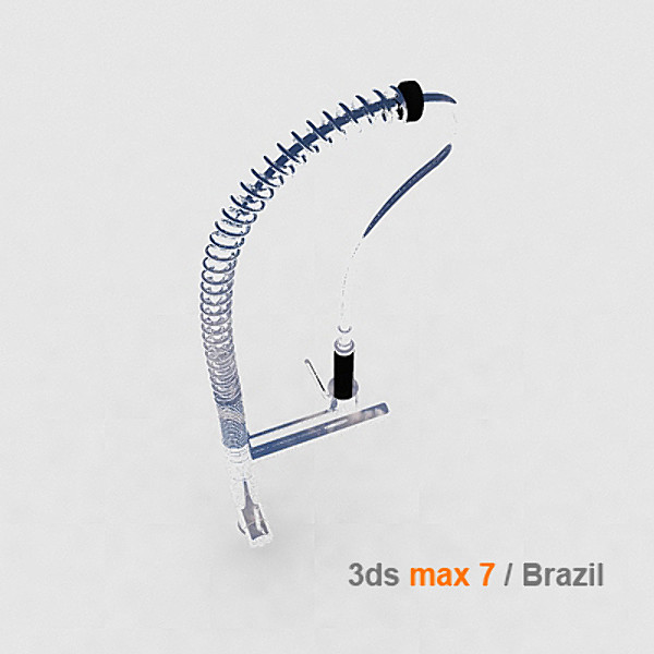 designed italy 3d max - Gessi OXYGEN HI-TECH Professional Tap by lajhar